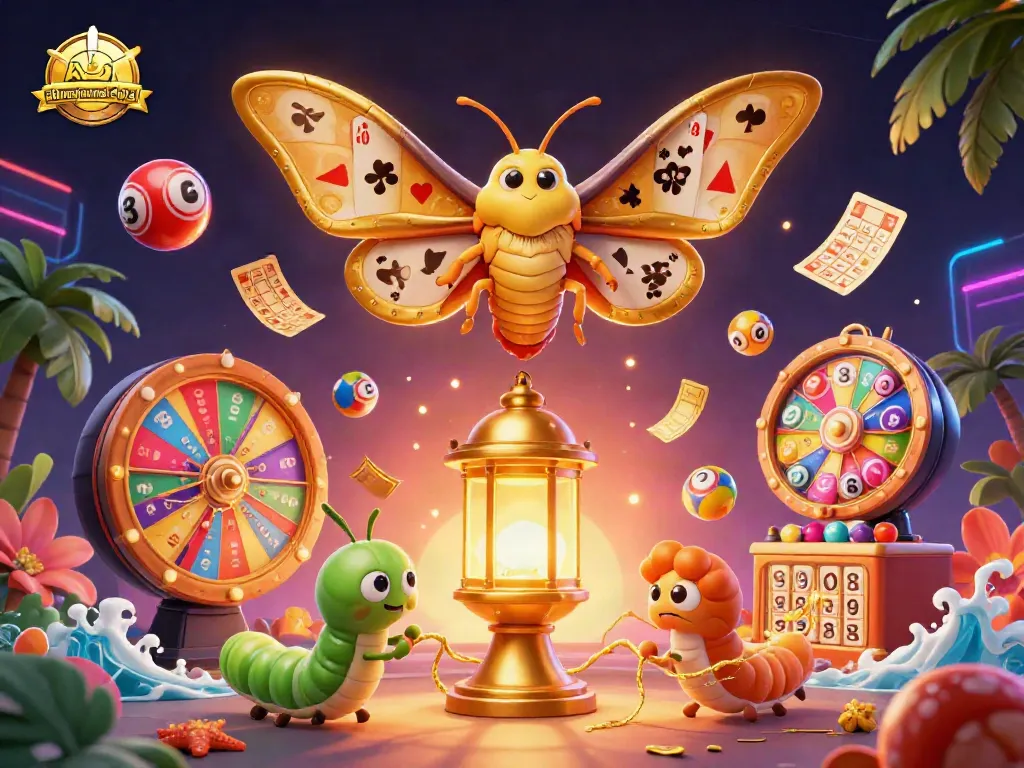 Engage with exciting gameplay at ahimajournal-digital while enjoying vibrant 3D casino-themed illustrations.