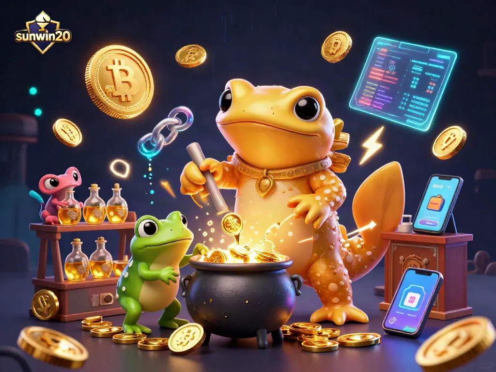 Engage in thrilling bets at sunwin20 with vivid casino magic in a golden alchemist scene.