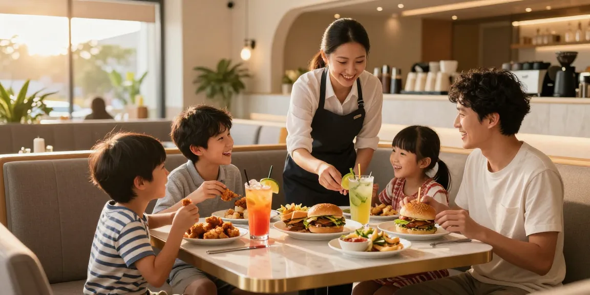 Family enjoying a meal at ROKOK88 with rokok88 login options highlighted in the scene.