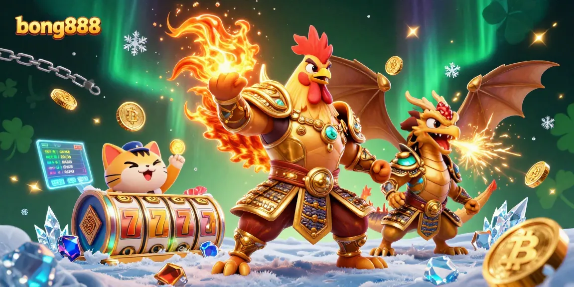 Engage in thrilling slots with bong888 featuring vibrant characters, jackpots, and crypto elements.